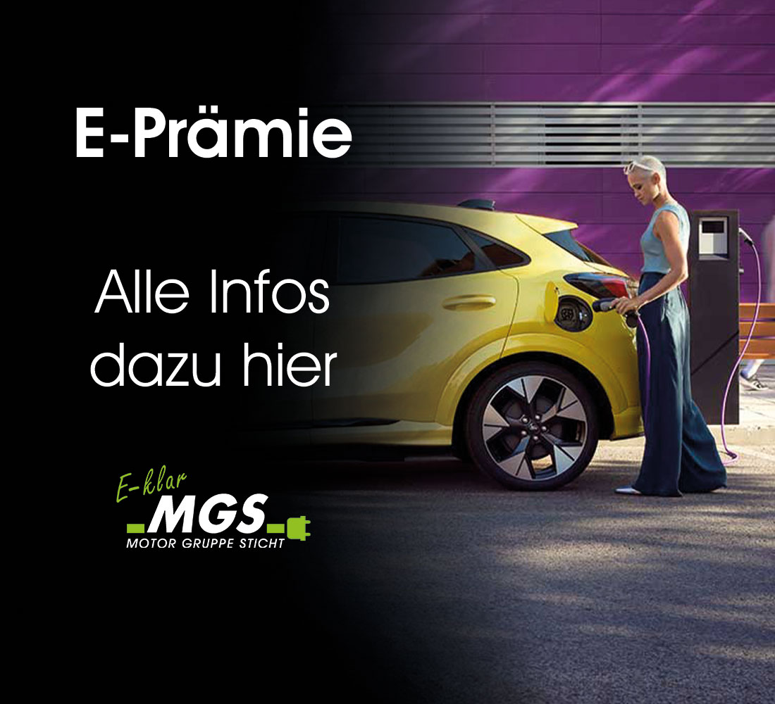 Alle Informationen zur E-Prämie auf der folgenden Seite