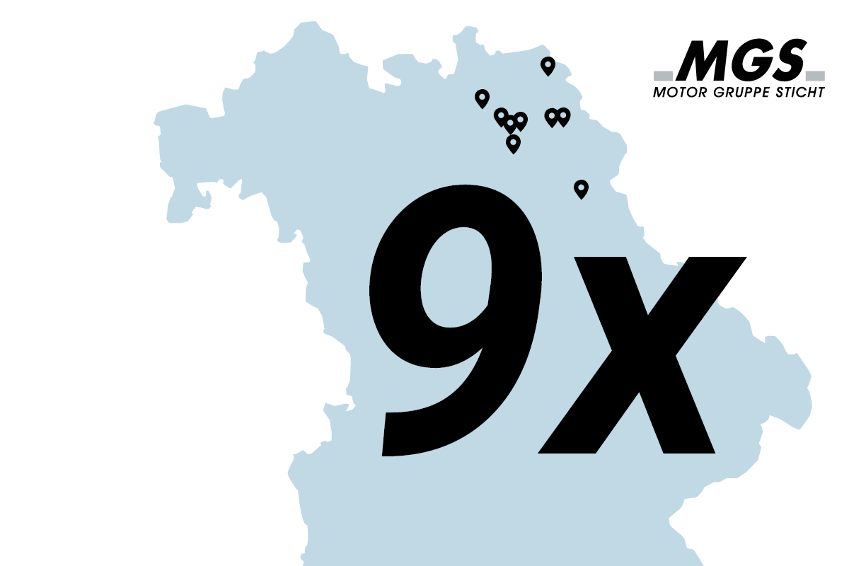 Standorte MGS Motor Gruppe Sticht