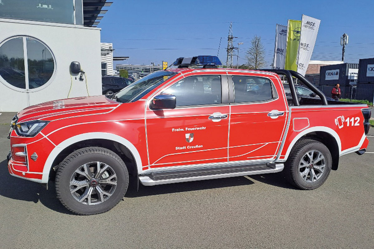 Feurerwehrauto Isuzu 