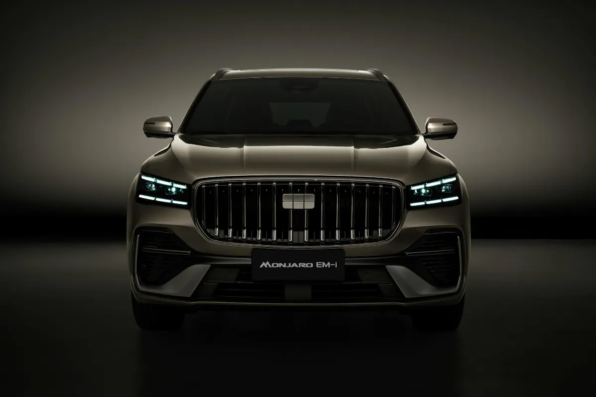 Geely Starray EM-i von der Seitenansicht