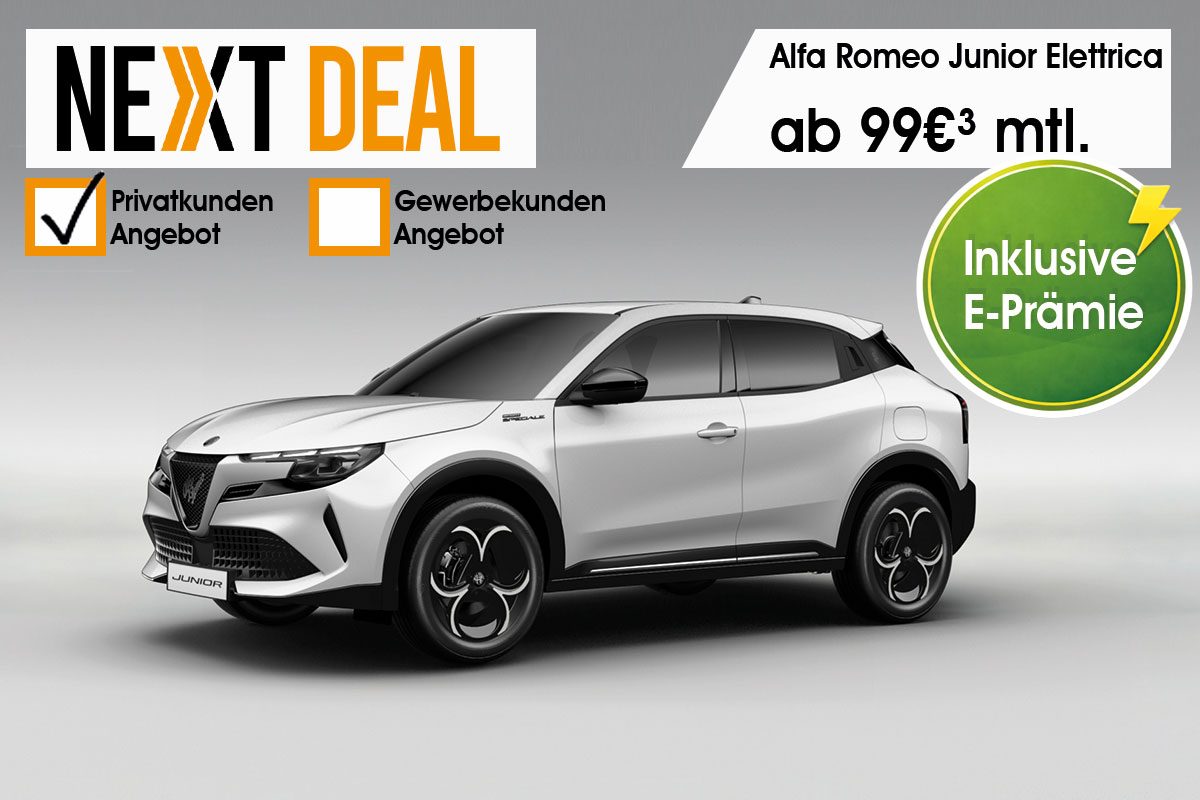 Alfa Romeo Junior Elettrica günstig leasen