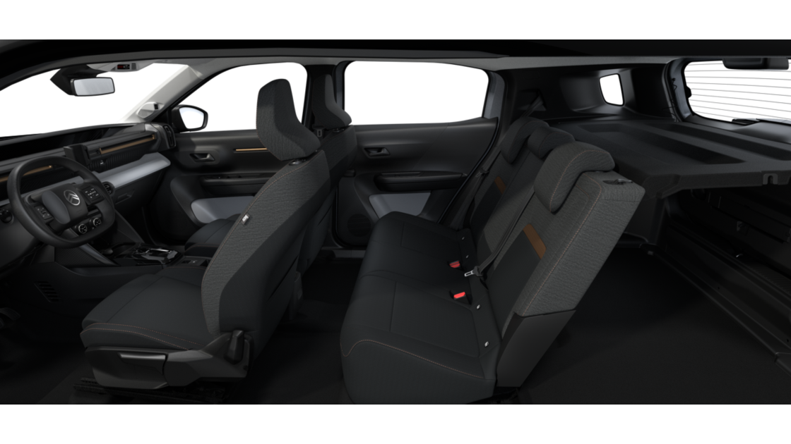 Citroën eC3 AIRCROSS YOU Sitzaufteilung