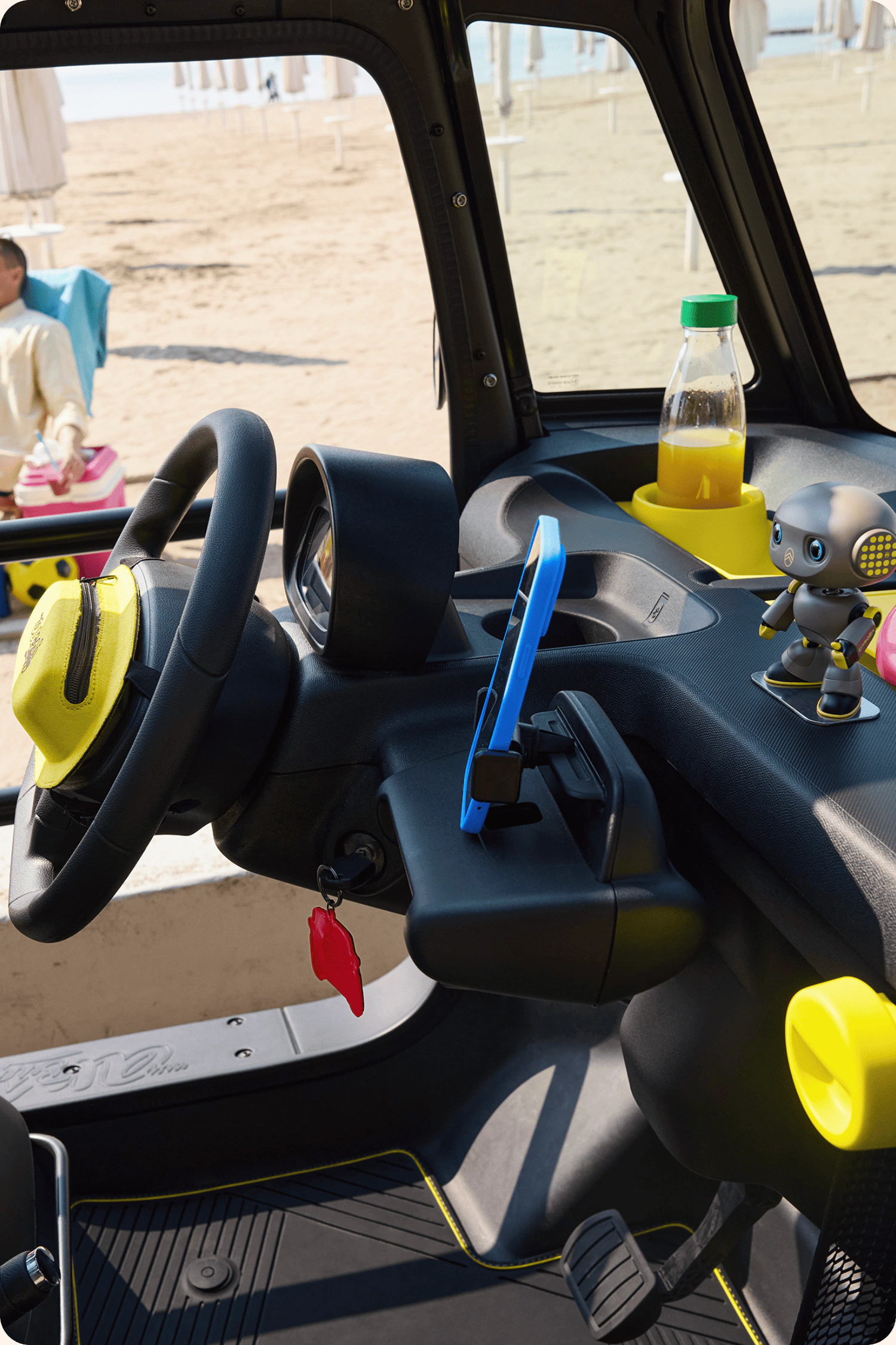 Citroen Ami eingerichtetes Cockpit