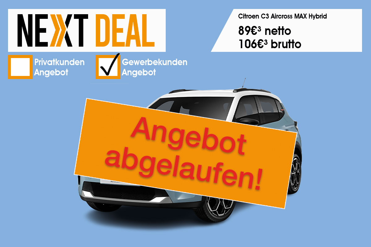 Citroen C3 Aircross günstig leasen