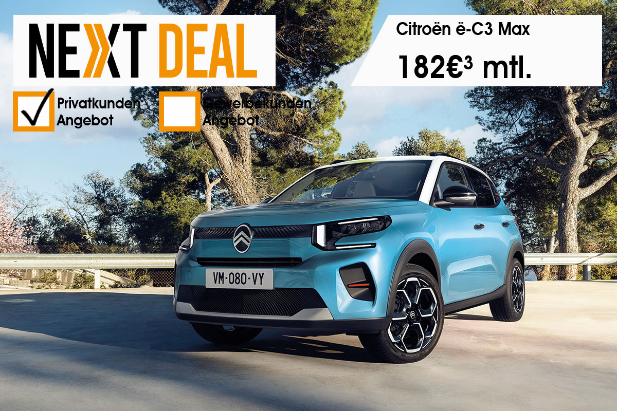 Citroën ë-C3 Max günstig leasen