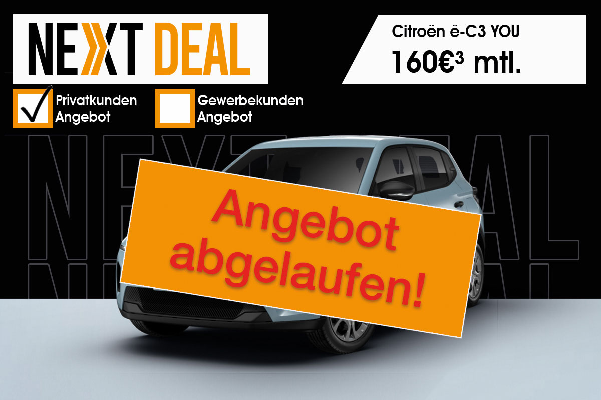 Citroën ë-C3 YOU günstig leasen