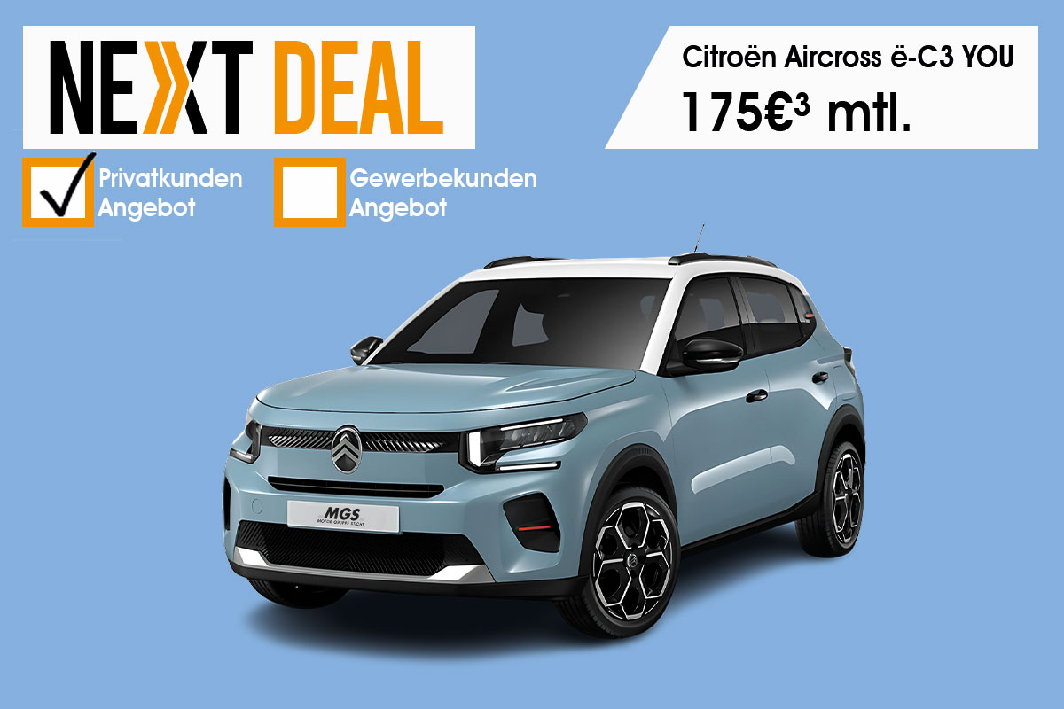Citroën ë-C3 Aircross günstig leasen