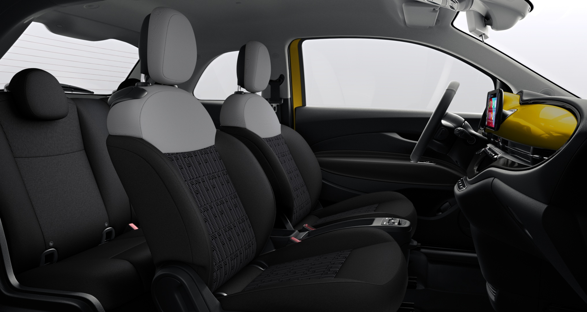 Fiat 500e Icon Elektro Sitze