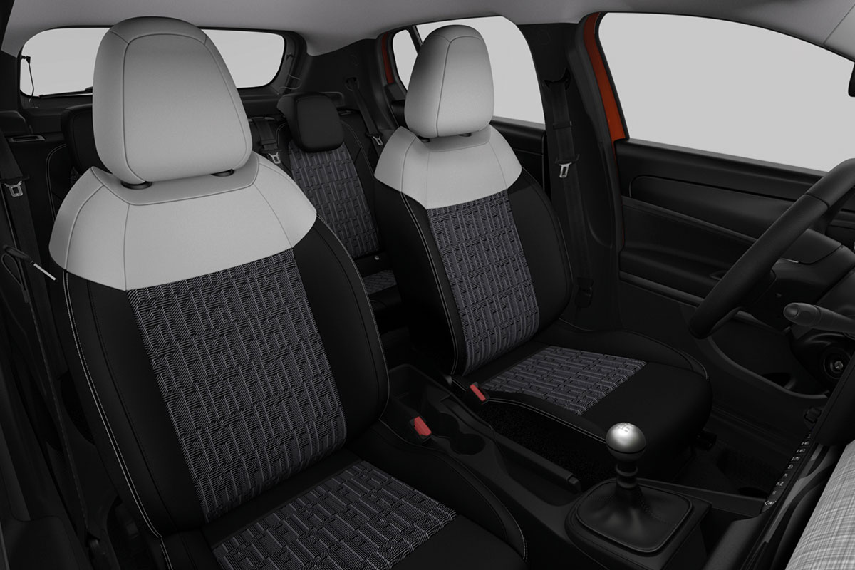 Sitze des FIat 600 Pop