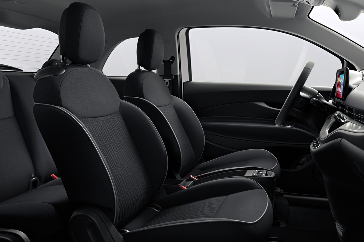 Fiat 500e Elektro Sitze