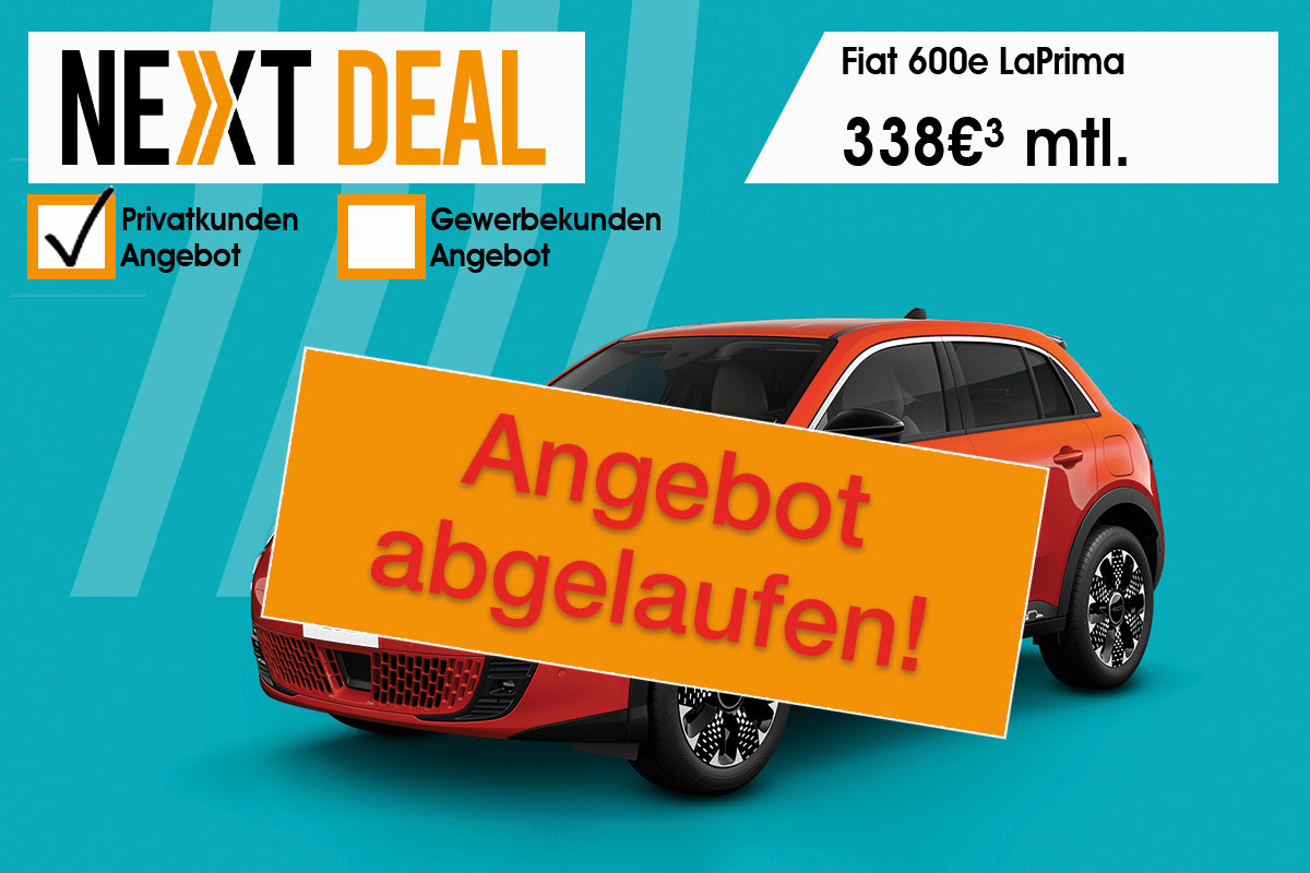 Fiat 600e LaPrima günstig leasen