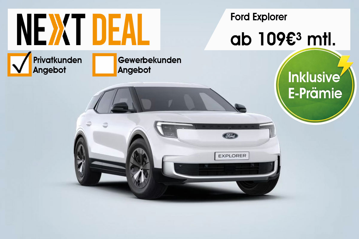 Ford Explorer Style günstig leasen