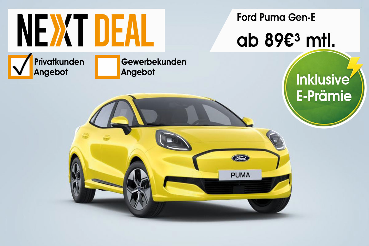 Ford Puma Gen-E günstig leasen
