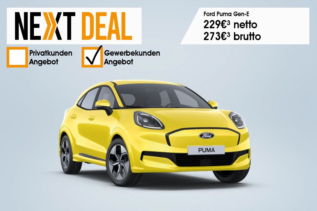 Ford Puma Gen-E günstig leasen