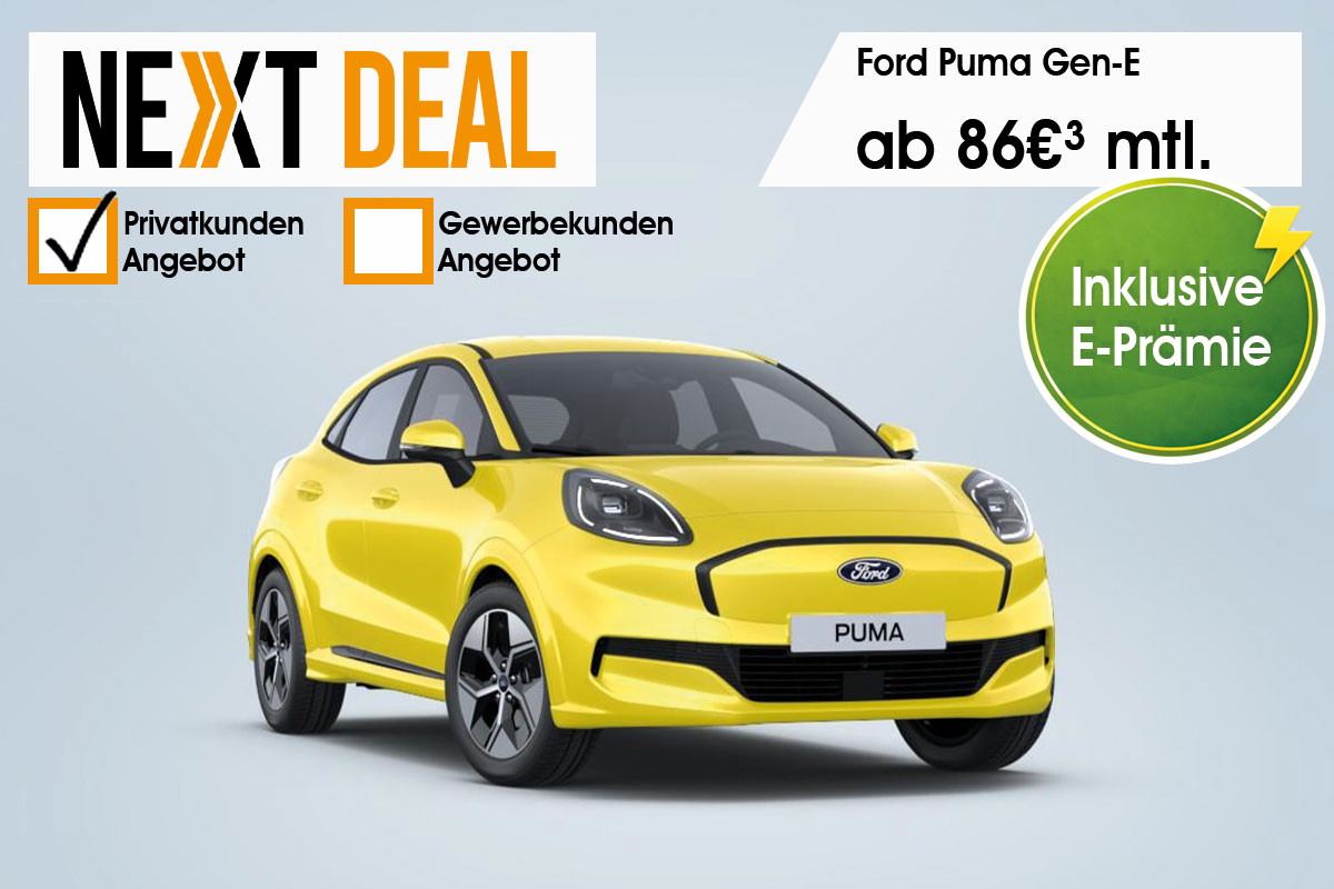 Ford Puma Gen-E günstig leasen