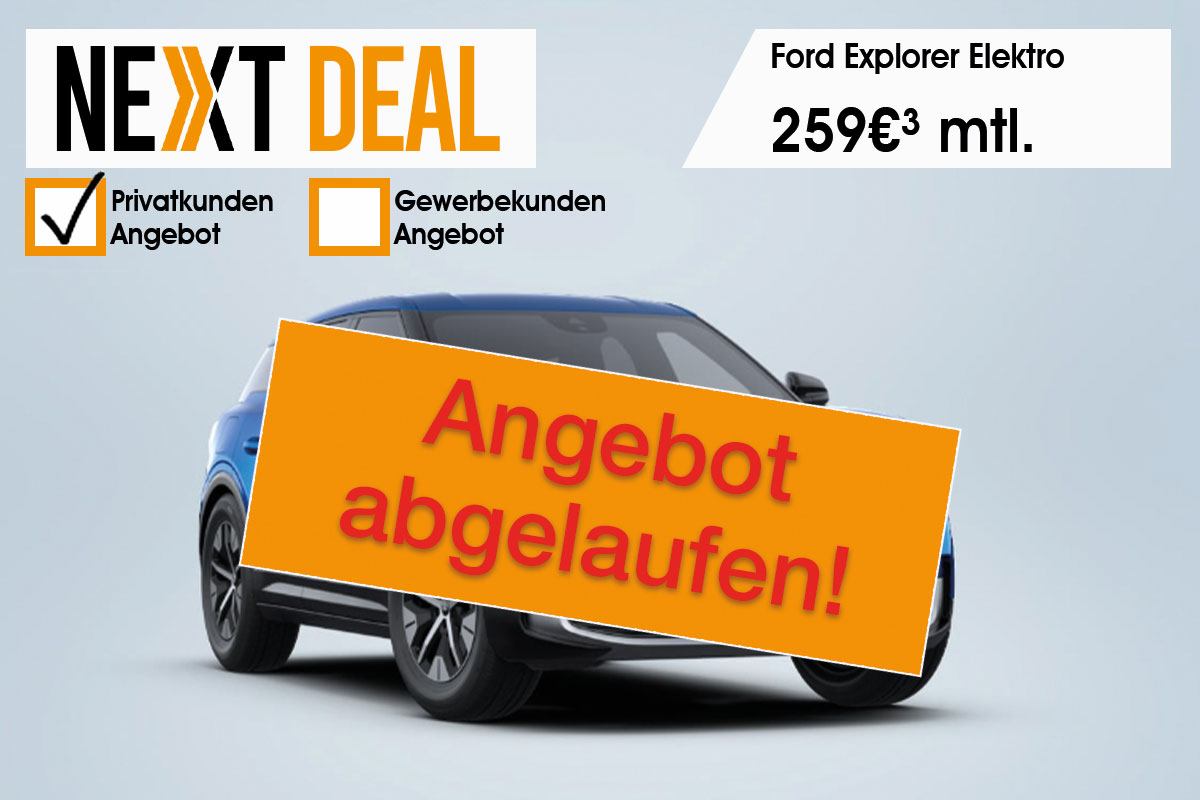 Ford Explorer Elektro günstig leasen