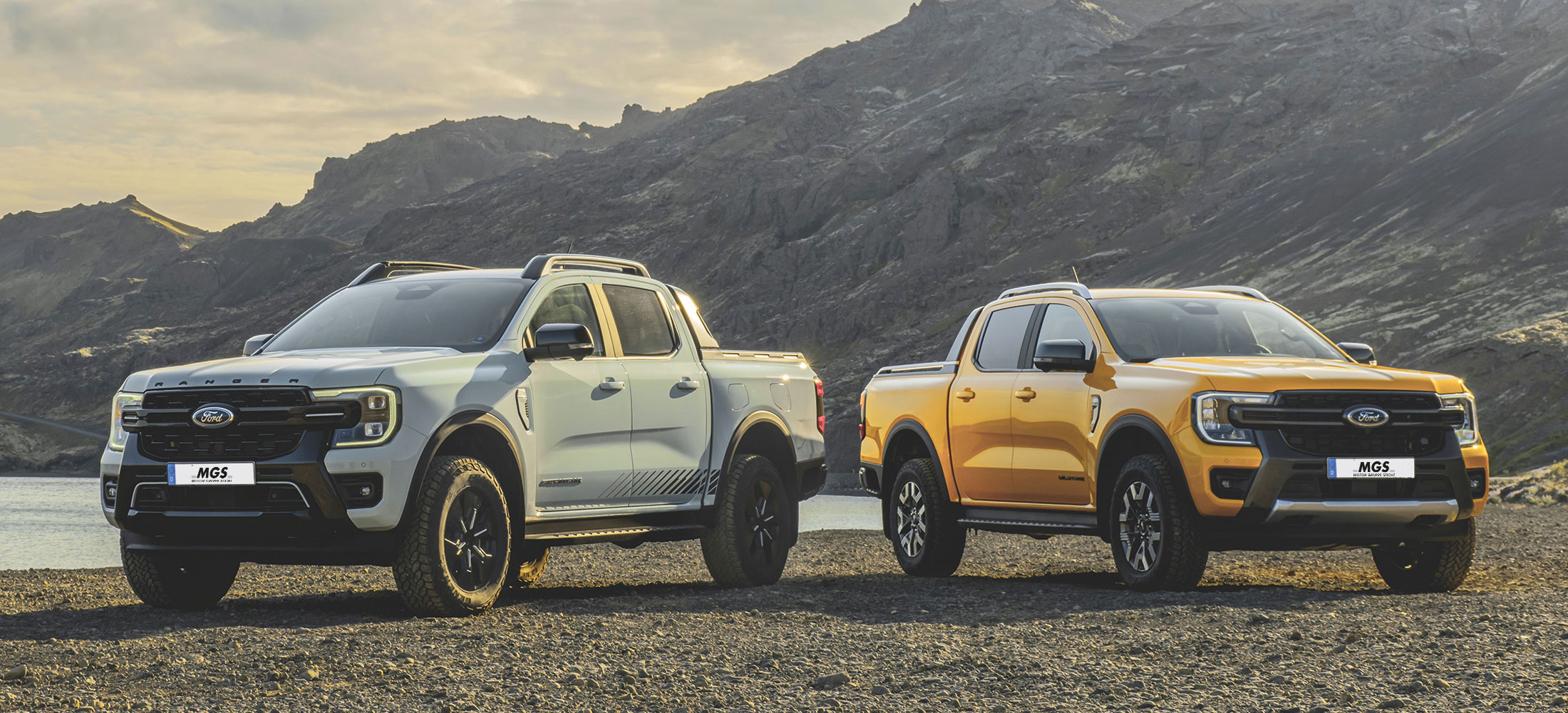 Ford Ranger Wildtrak vor den Bergen