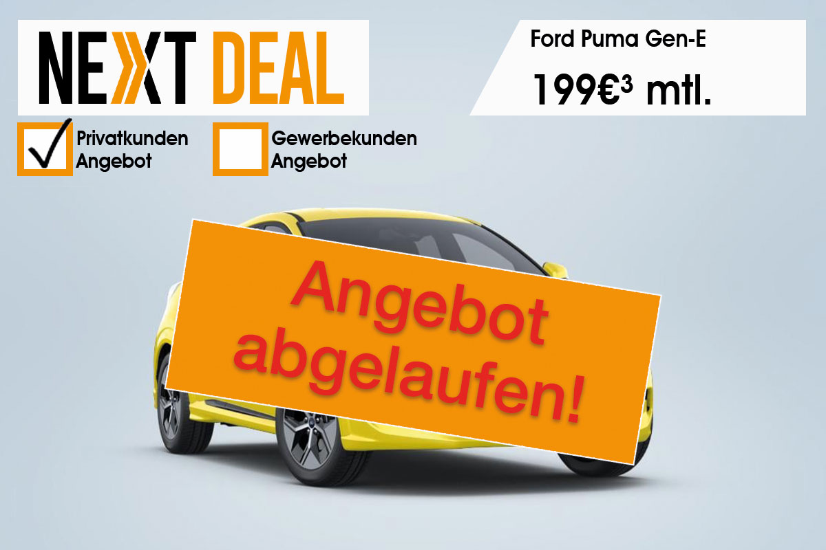 Ford Puma Gen-E günstig leasen