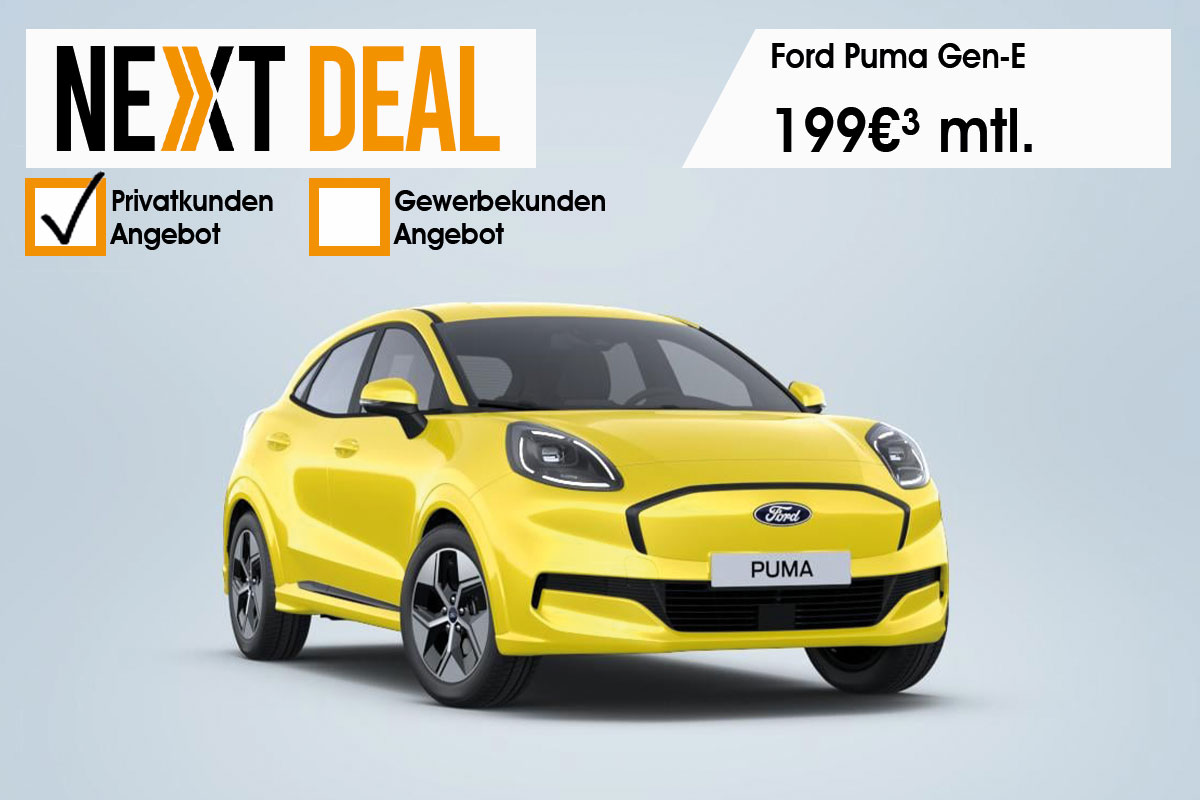 Ford Puma Gen-E günstig leasen
