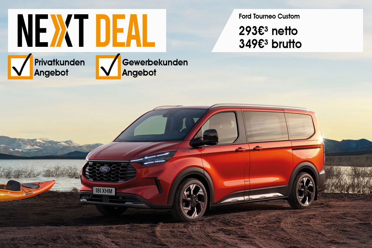 Ford Tourneo Custom günstig leasen