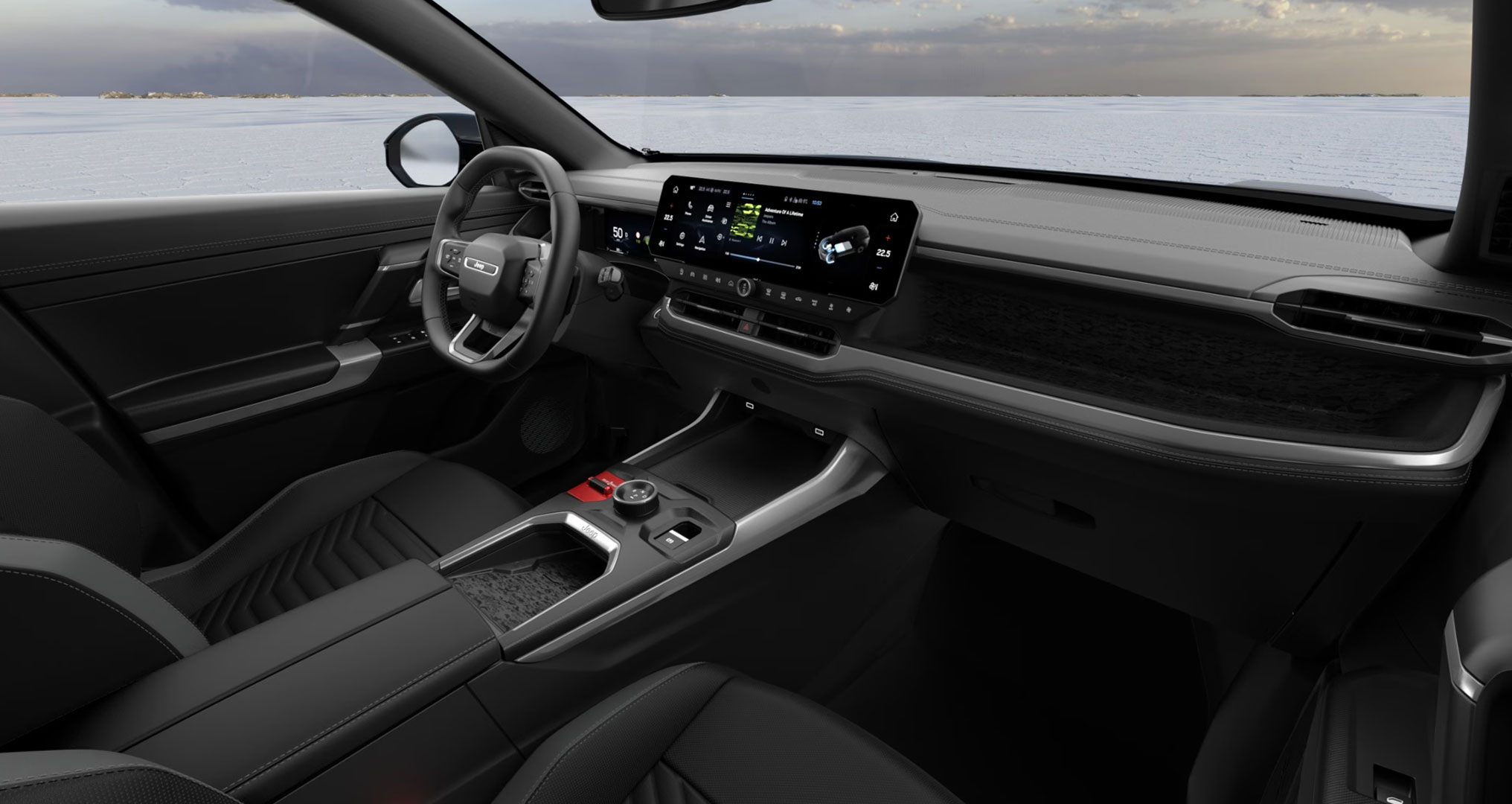 Jeep Compass e-Hybrid First Edition Interieur