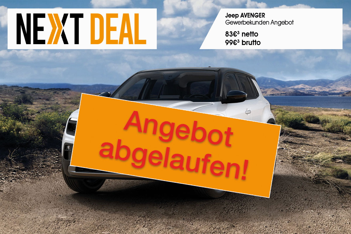 Der Jeep® Avenger