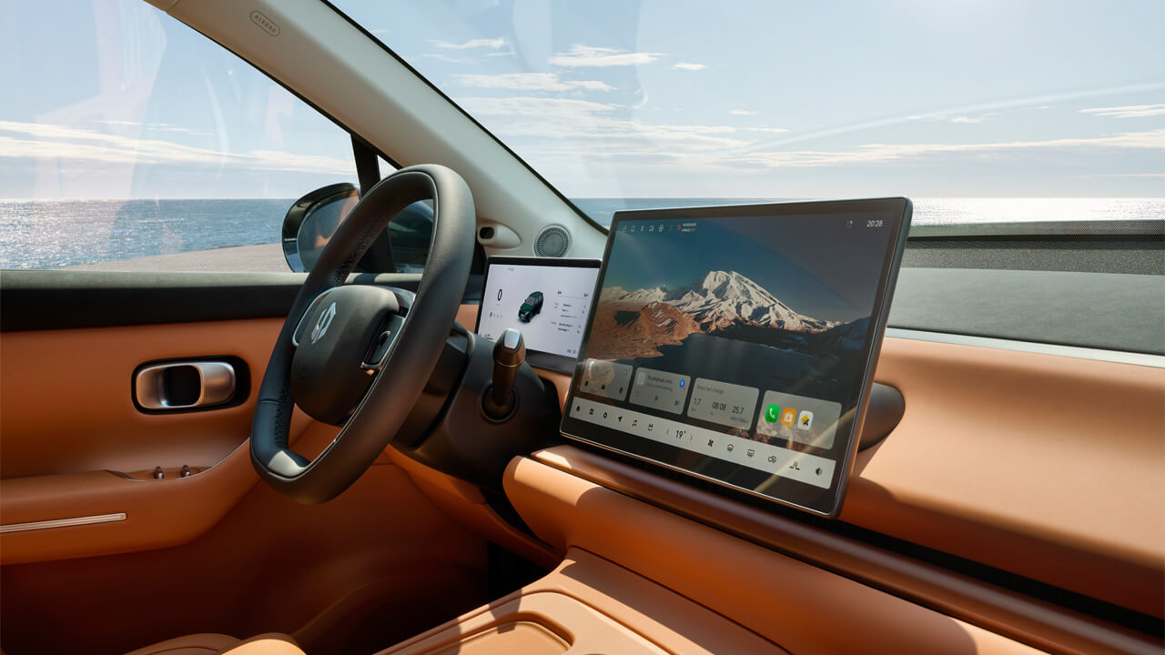 Infotainmentsystem Leapmotor C10 Pro Max Design