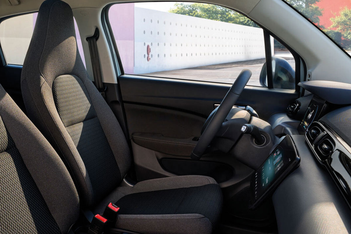 Leapmotor T03 Innenausstattung Frontansicht