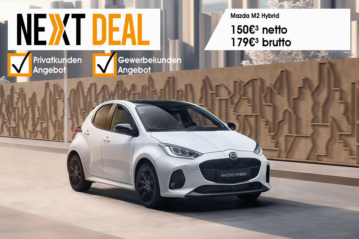 Mazda 2 Hybrid günstig leasen