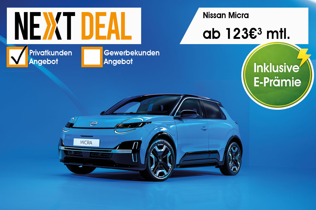 Nissan Micra günstig leasen