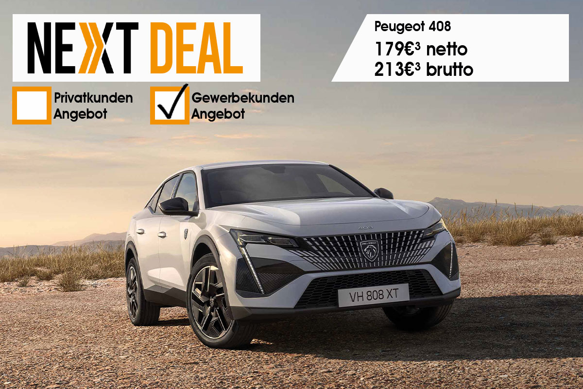 Peugeot 408 günstig leasen