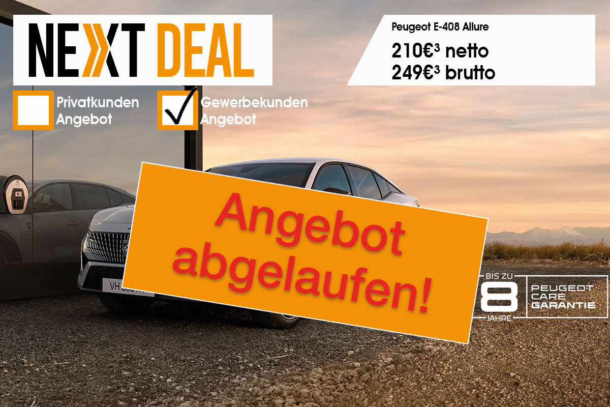 Peugeot E-408 günstig leasen