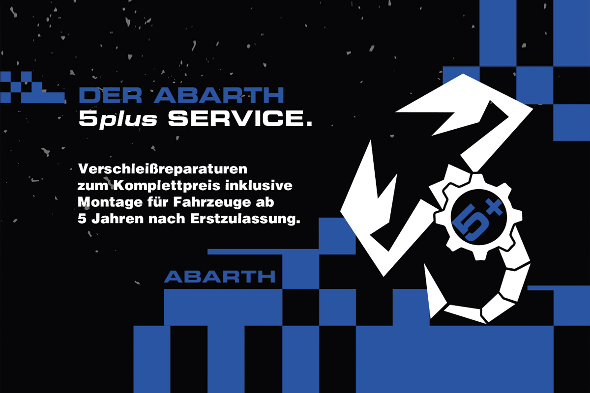 Der Abarth 5plus Service