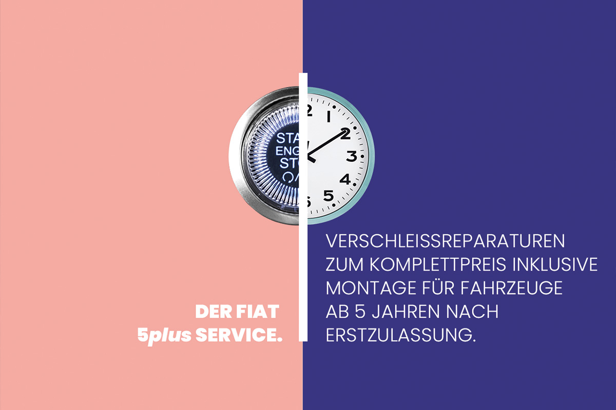 Der Fiat 5plus Service