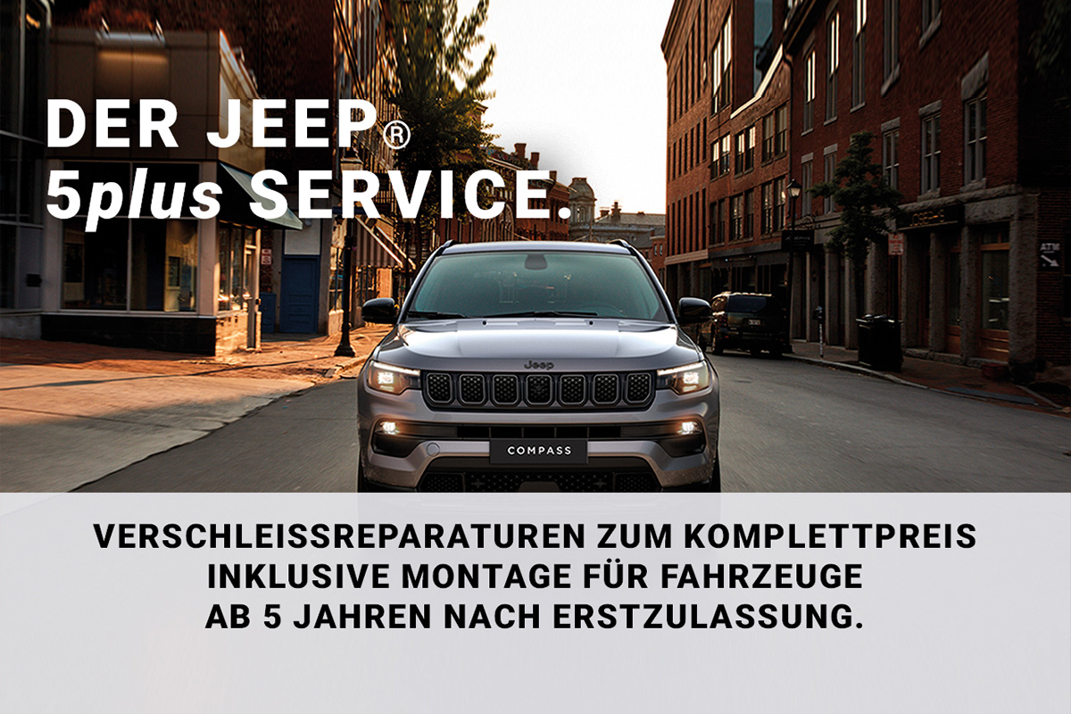 Der Jeep® 5plus Service