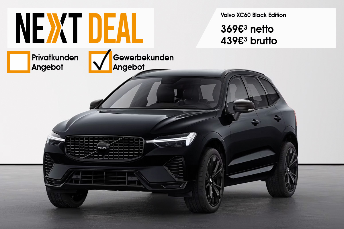 Volvo XC60 Black Edition günstig leasen