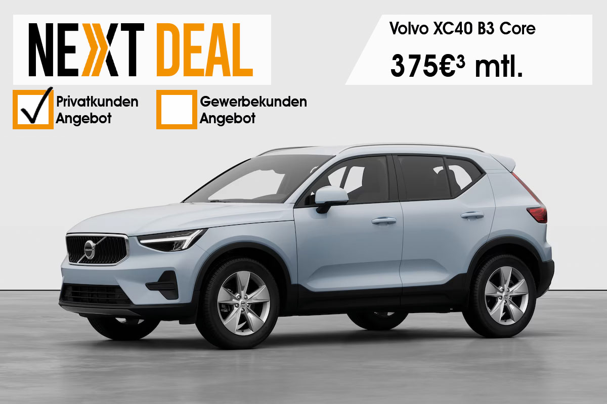 Volvo XC40 günstig leasen
